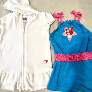 Bathing suit cover ups size 4T